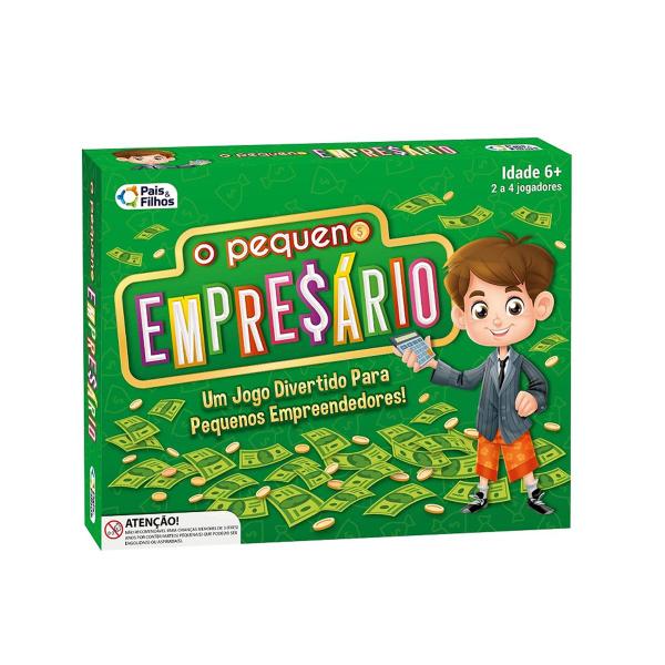 Imagem de Jogo de Tabuleiro Educativo para Crianças O Pequeno Empresário 