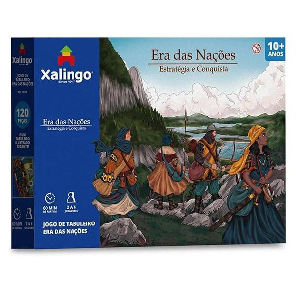 Jogo De Tabuleiro Era Das Nações 120 Peças Xalingo Imagem de Jogo De Tabuleiro Era Das Nações 120 Peças Xalingo