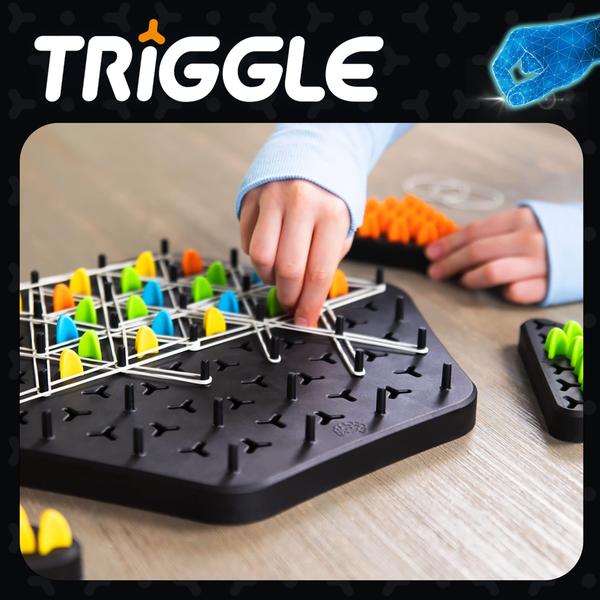 Imagem de Jogo de tabuleiro Fat Brain Toys Triggle Stretch Four to Score