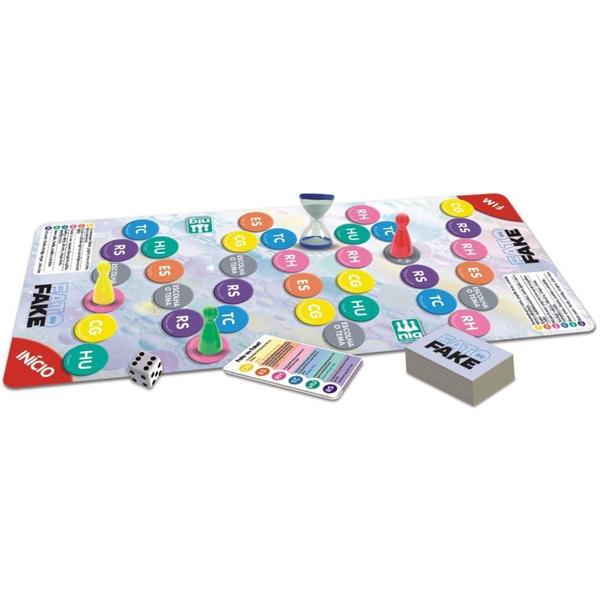 Jogo de Tabuleiro Fato ou Fake - Nig Brinquedos Imagem de Jogo de Tabuleiro Fato ou Fake
