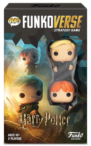 Imagem de Jogo de tabuleiro Funkoverse Harry Potter 101, pacote com 2 bonecos