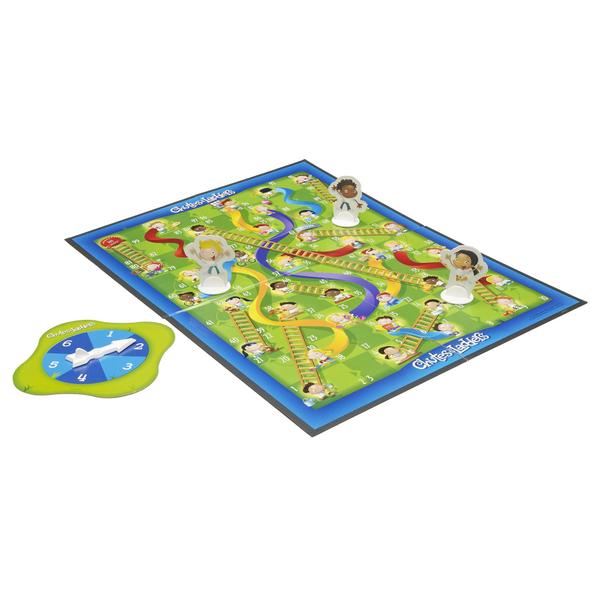 Imagem de Jogo de tabuleiro Hasbro Gaming Chutes and Ladders com 3 peões