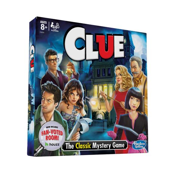Jogo de tabuleiro Hasbro Gaming Clue c com banheiro votado por ventilador Imagem de Jogo de tabuleiro Hasbro Gaming Clue c com banheiro votado por ventilador