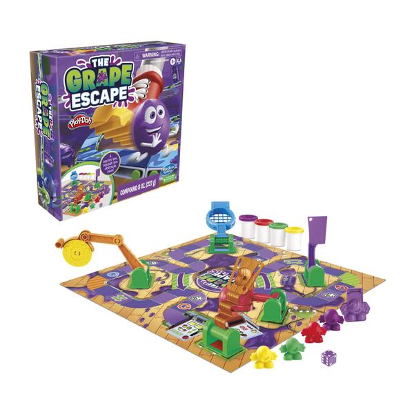 Imagem de Jogo de Tabuleiro Hasbro Gaming Grape Escape Kids 5+ com composto