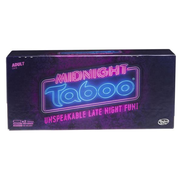 Imagem de Jogo de tabuleiro Hasbro Gaming Midnight Taboo para adultos