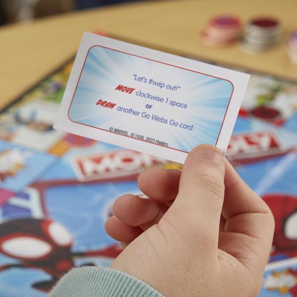 Jogo de Tabuleiro Hasbro Gaming Monopoly Junior Marvel Spidey 5+ Imagem de Jogo de Tabuleiro Hasbro Gaming Monopoly Junior Marvel Spidey 5+