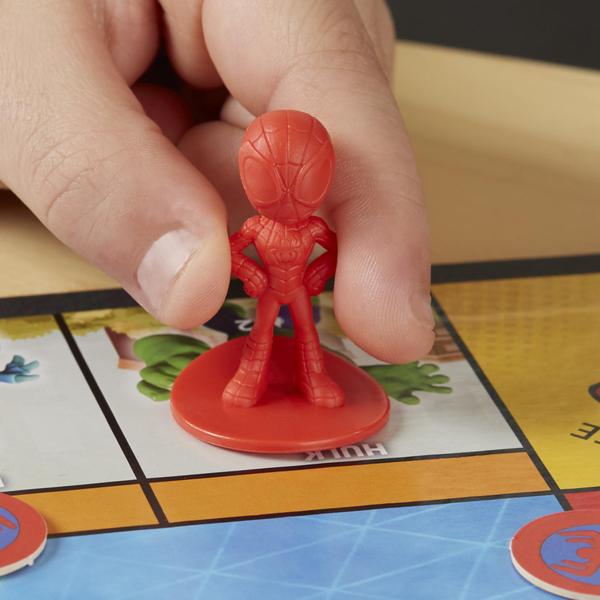 Imagem de Jogo de Tabuleiro Hasbro Gaming Monopoly Junior Marvel Spidey 5+