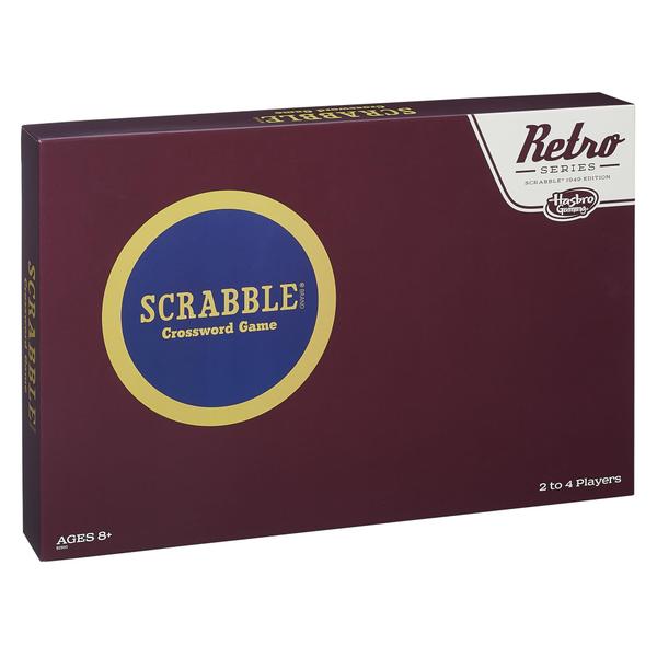 Imagem de Jogo de Tabuleiro Hasbro Gaming Retro Series Scrabble 1949 Edition