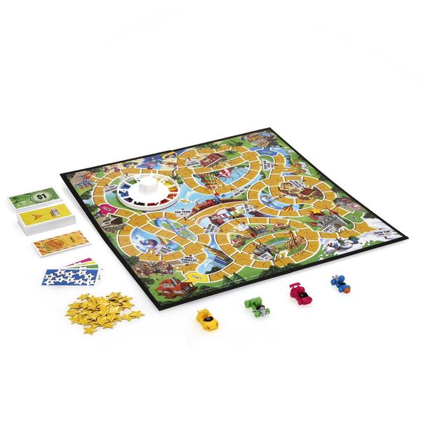 Imagem de Jogo de tabuleiro Hasbro Gaming The Game of Life Junior com acessórios