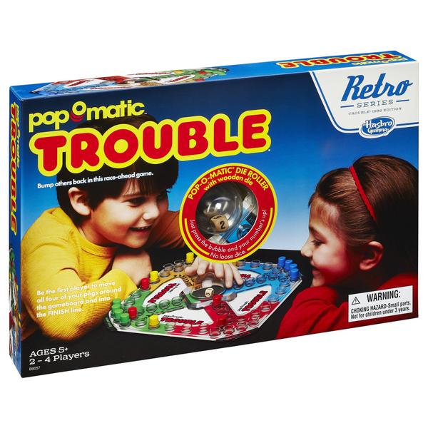 Imagem de Jogo de Tabuleiro Hasbro Gaming Trouble Retro Series Edição 1986