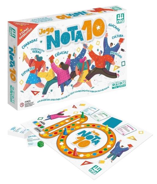 Imagem de Jogo De Tabuleiro Infantil Nota 10 - Nig Brinquedos