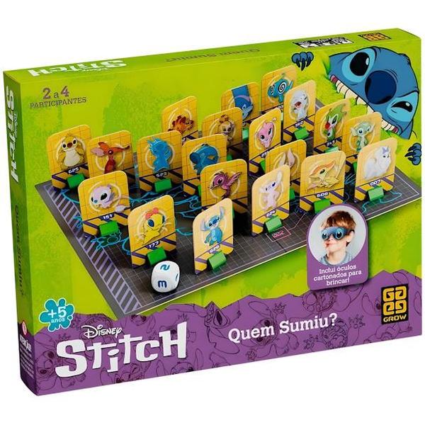 Imagem de Jogo De Tabuleiro Infantil Quem Sumiu Stitch Grow