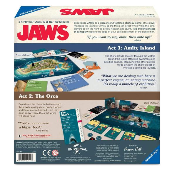 Imagem de Jogo de Tabuleiro Jaws Ravensburger - Estratégia e Suspense (without brand)