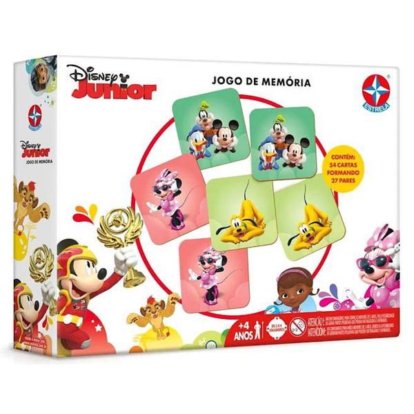 Imagem de Jogo De Tabuleiro Jogo da Memória Disney Junior Estrela