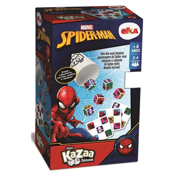 Imagem de Jogo de Tabuleiro Kazaa Júnior Spider-Man Elka