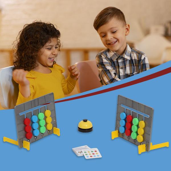 Jogo de Tabuleiro Logic Color Didático Divertido Pakitoys - Paki Toys Imagem de Jogo de Tabuleiro Logic Color Didático Divertido Pakitoys
