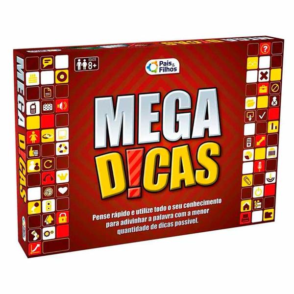 Imagem de Jogo de Tabuleiro - Mega Dicas - Pais e Filhos