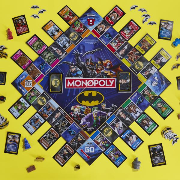 Imagem de Jogo de tabuleiro Monopoly Batman Edition  Mais de 8 anos  2-4 jogadores