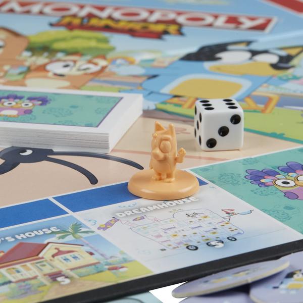 Imagem de Jogo de Tabuleiro Monopoly Junior Bluey - Edição Hasbro Gaming (Exclusivo Amazon)