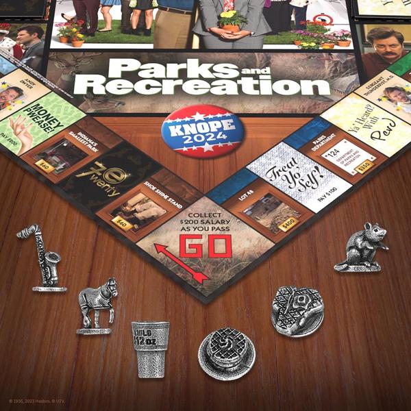 Imagem de Jogo de tabuleiro Monopoly Parks & Recreation Edition