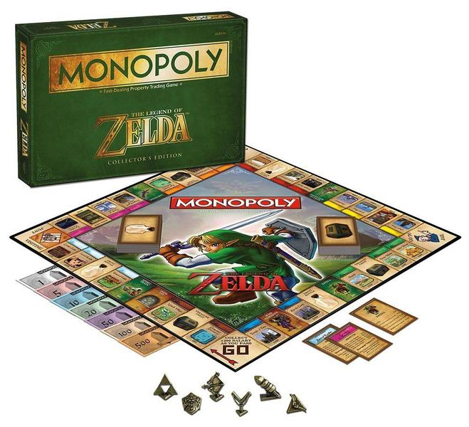 Imagem de Jogo de tabuleiro MONOPOLY The Legend of Zelda Collector's Edition