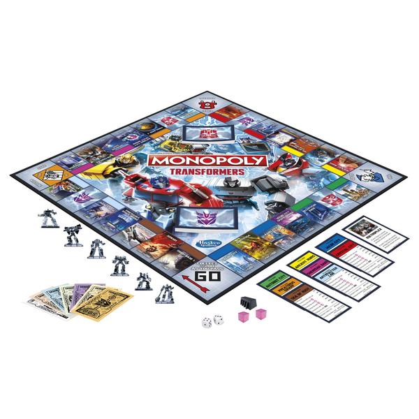 Imagem de Jogo de tabuleiro Monopoly Transformers Edition Kids 8+ Years