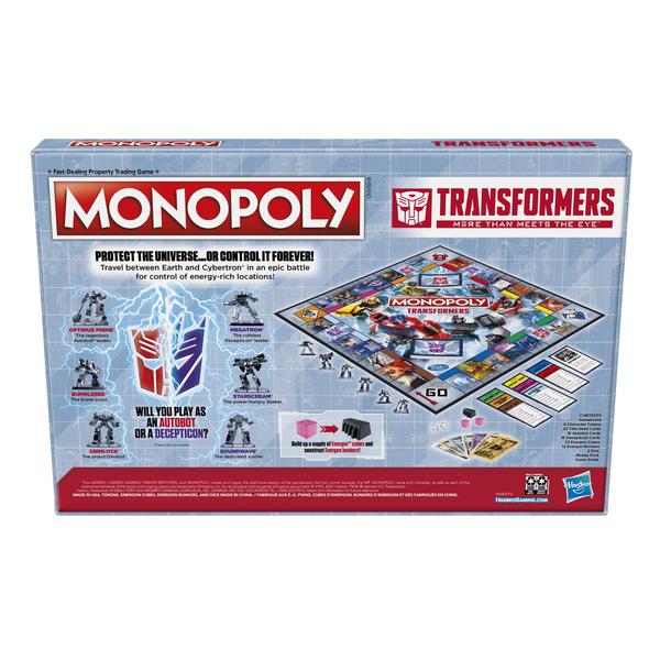 Imagem de Jogo de tabuleiro Monopoly Transformers Edition Kids 8+ Years