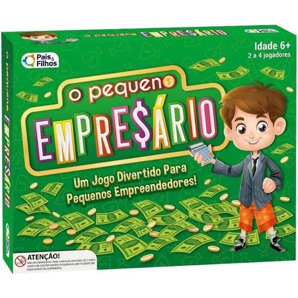 Imagem de  Jogo de Tabuleiro o Pequeno Empresário - Pais & Filhos