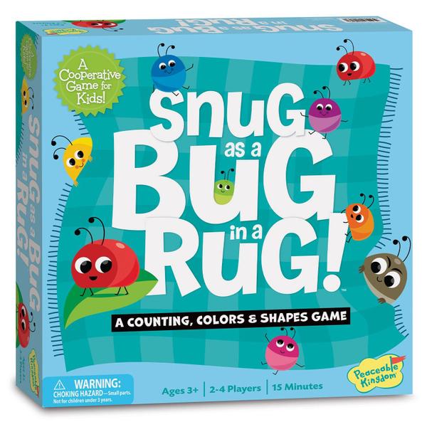 Imagem de Jogo de Tabuleiro Peaceable Kingdom Snug as a Bug in a Rug Kids 3+