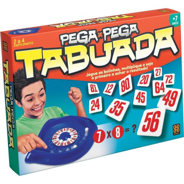 Imagem de Jogo de Tabuleiro Pega Pega Tabuada