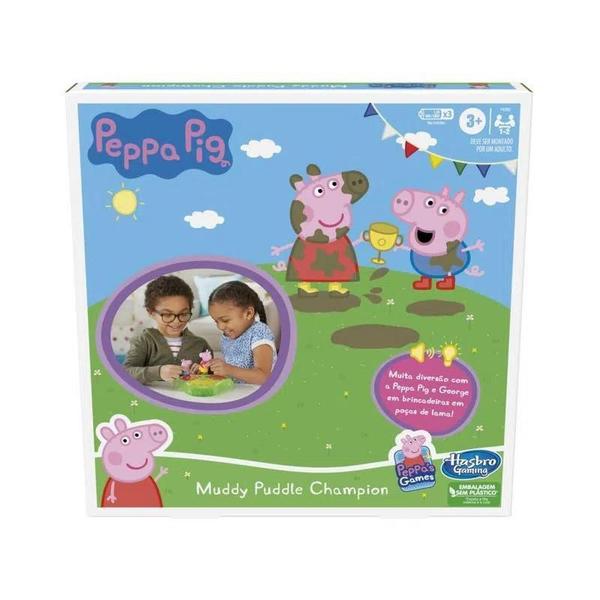 Imagem de Jogo De Tabuleiro - Peppa Pig Poças De Lama - F4262 - Hasbro