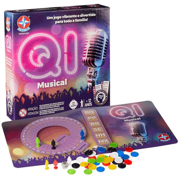 Imagem de Jogo de Tabuleiro Perguntas e Respostas QI Musical Estrela