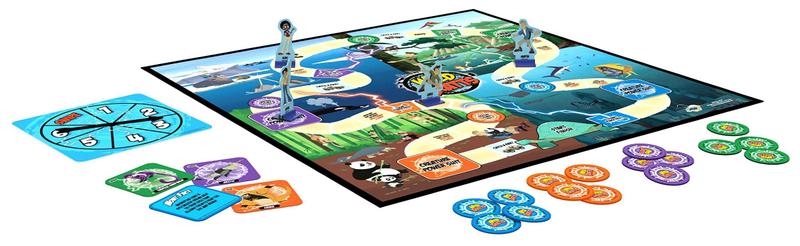 Imagem de Jogo de tabuleiro Pressman Wild Kratts Race Around the World 5+