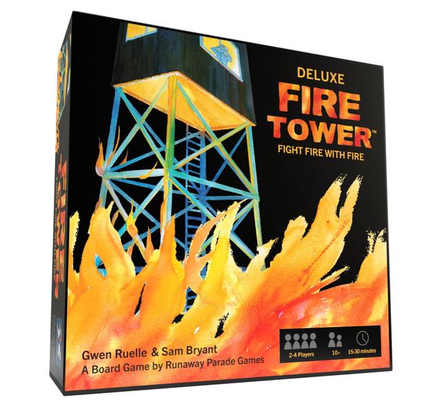 Imagem de Jogo de Tabuleiro Runaway Parade Games Deluxe Fire Tower 10+