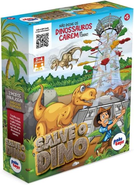 Imagem de Jogo de Tabuleiro Salve o Dino - Pakitoys