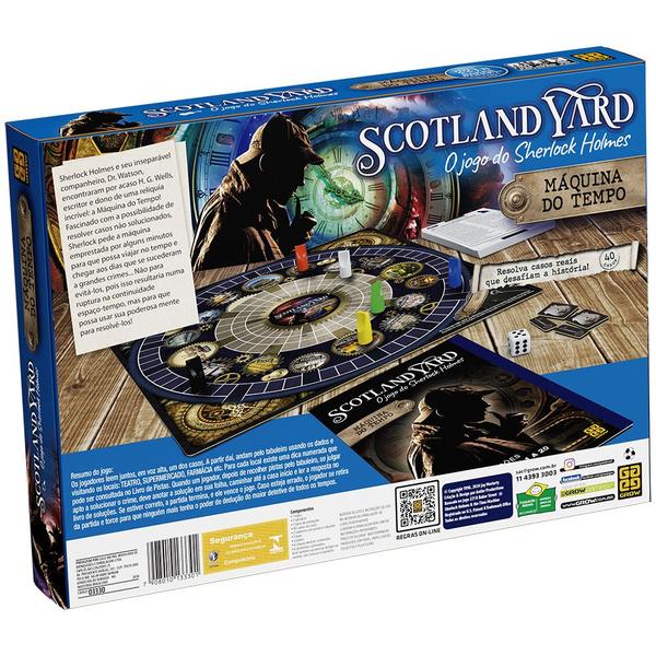 Imagem de Jogo de Tabuleiro - Scotland Yard Máquina Do Tempo Grow 3330