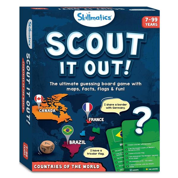 Imagem de Jogo de tabuleiro Skillmatics Scout It Out Guessing Trivia há mais de 7 anos