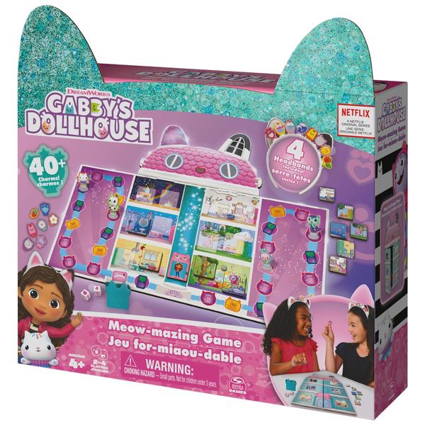 Imagem de Jogo de Tabuleiro Spin Master Games Gabby's Dollhouse Meow-Mazing