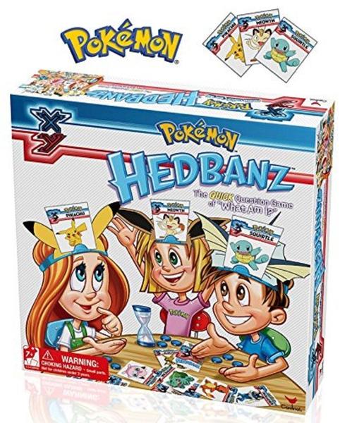 Imagem de Jogo de tabuleiro Spin Master Games Pokemon Hedbanz +5 anos