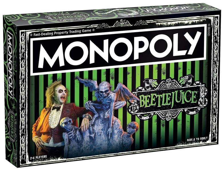 Imagem de Jogo de Tabuleiro USAOPOLY Monopoly Beetlejuice Film Beetlejuice 80s