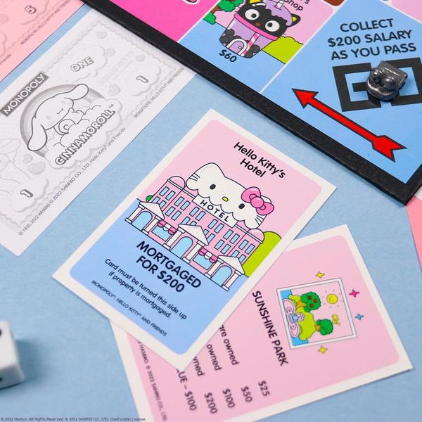 Imagem de Jogo de Tabuleiro USAOPOLY Monopoly Hello Kitty & Friends