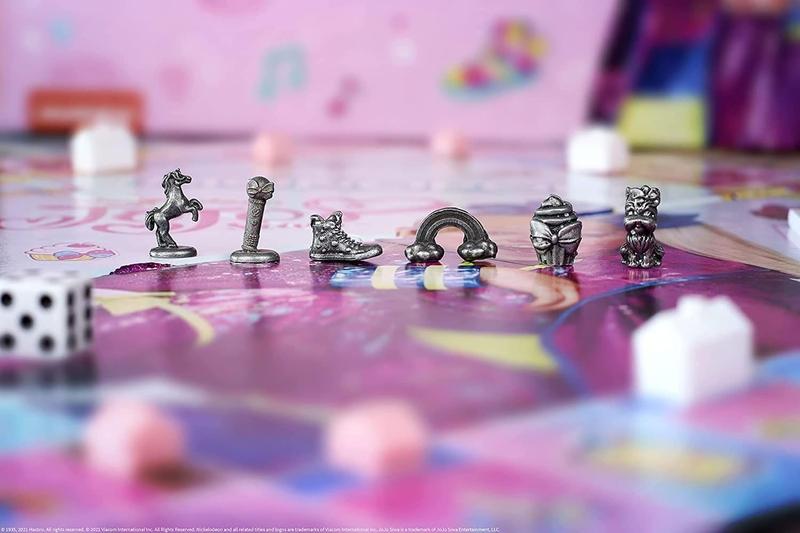 Imagem de Jogo de Tabuleiro USAOPOLY Monopoly JoJo Siwa Edition All Ages