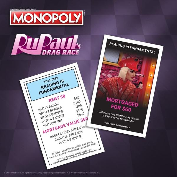 Imagem de Jogo de Tabuleiro USAOPOLY Monopoly RuPaul's Drag Race 6 jogadores