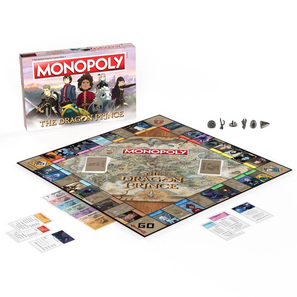 Imagem de Jogo de Tabuleiro USAOPOLY Monopoly: The Dragon Prince  Mais de 8 anos