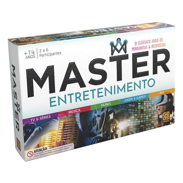 Jogo de Tabuleriro - Master Entretenimento - Grow - 3718 Imagem de Jogo de Tabuleriro - Master Entretenimento - Grow - 3718