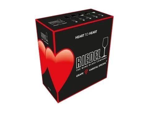 Imagem de Jogo de taças de champanhe Riedel Heart to Heart 305ml 2 pçs