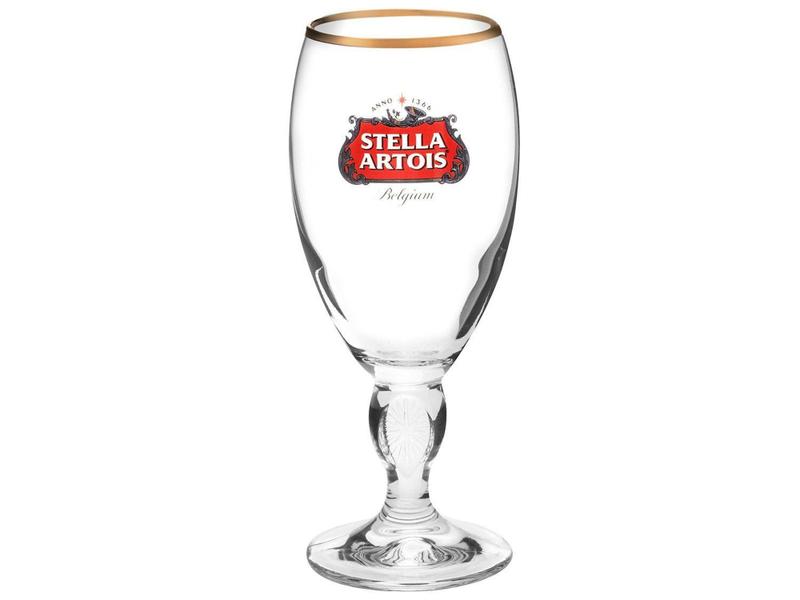 Imagem de Jogo de Taças para Cerveja de Vidro 6 Peças - 250ml Ambev Stella Artois