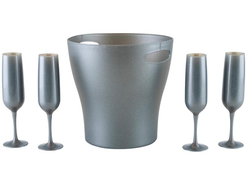 Jogo de Taças para Espumante 160ml 5 Peças Coza Celebration com Cooler