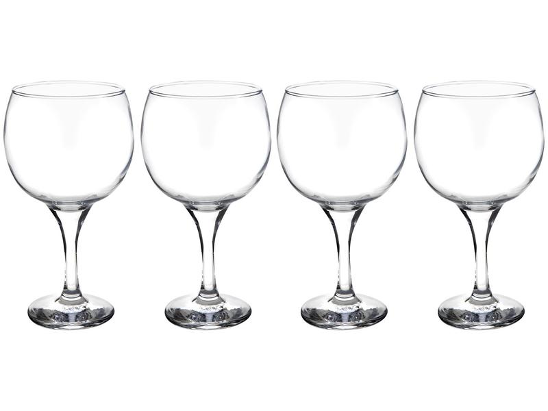Jogo de Taças para Gin de Vidro 600ml 4 peças Nadir 7948