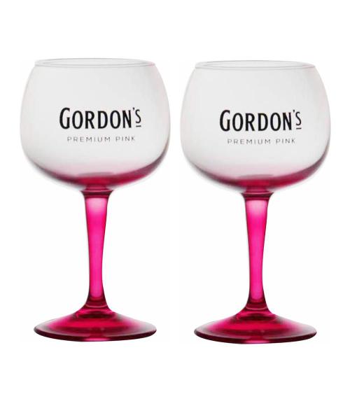 Imagem de Jogo de Taças para Gin Gordons Pink 2 Peças de 600ML